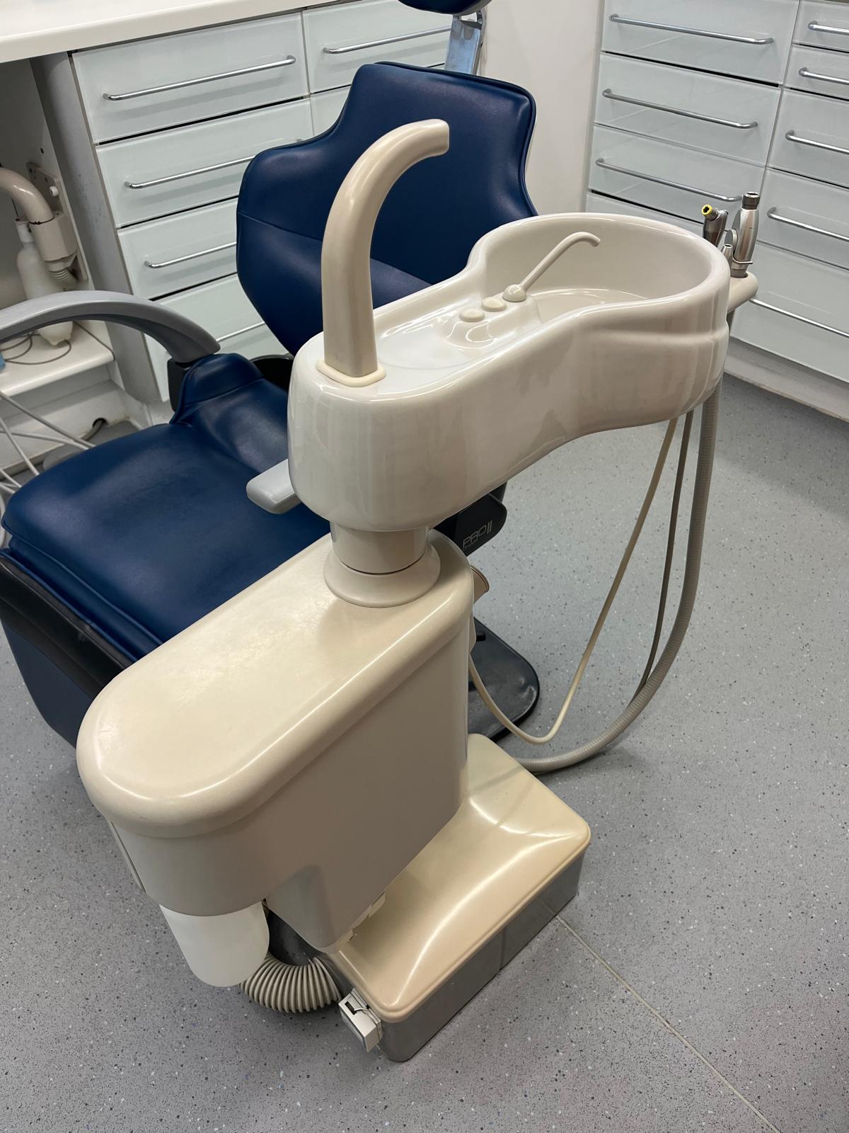 ADEC Cuspidor and suction unit - ADEC Cascade Model with upgraded ceramic spittoon - VIDEO clip attached! (Discount available if bought with Belmont Pro 2 Chair + Mounting Bracket fitted)