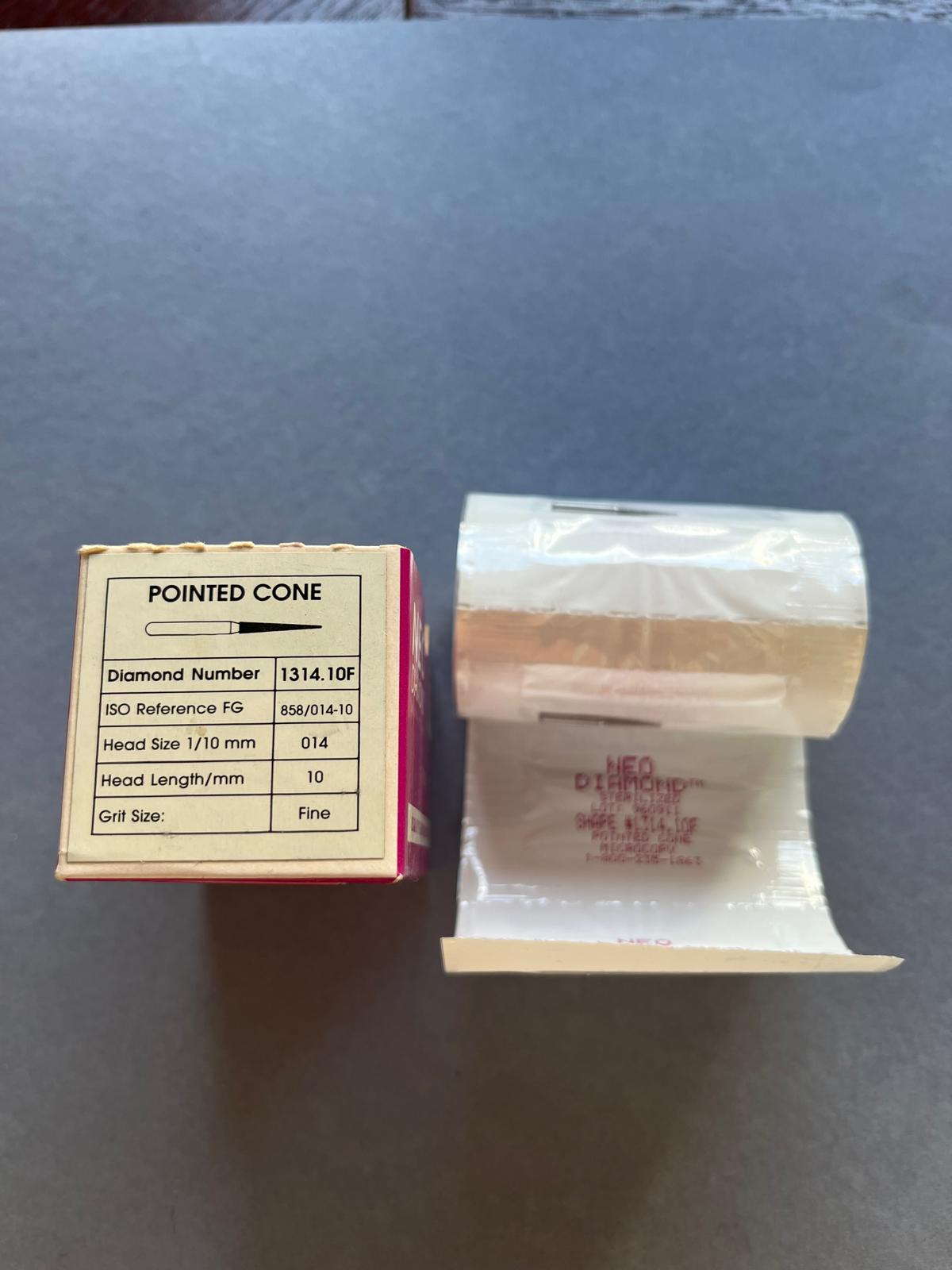 Burs - Selection of 224 Individually Wrapped Dental Burs - Sold together!