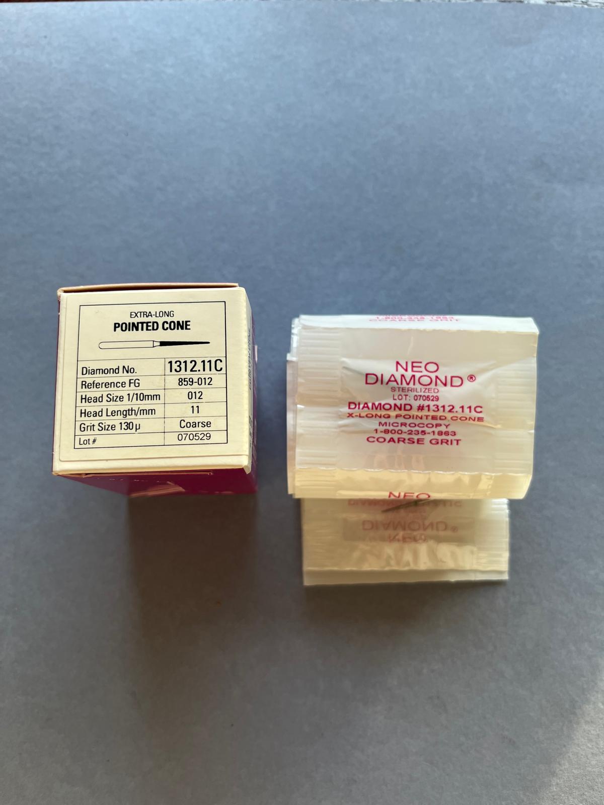 Burs - Selection of 224 Individually Wrapped Dental Burs - Sold together!