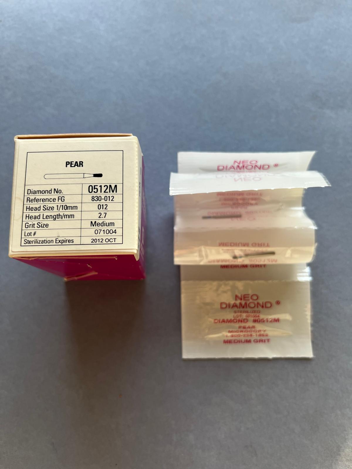 Burs - Selection of 224 Individually Wrapped Dental Burs - Sold together!