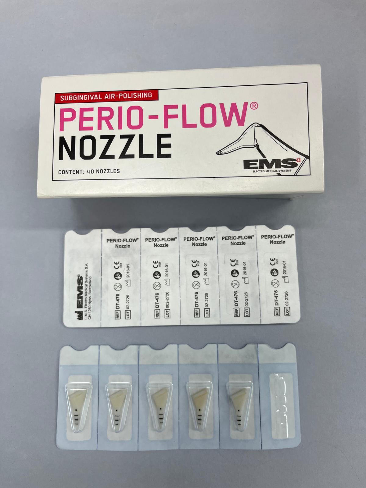 EMS Prophy Jet Perioflow model + 3 handpieces for air polish + 2 perioflow handpieces + tips