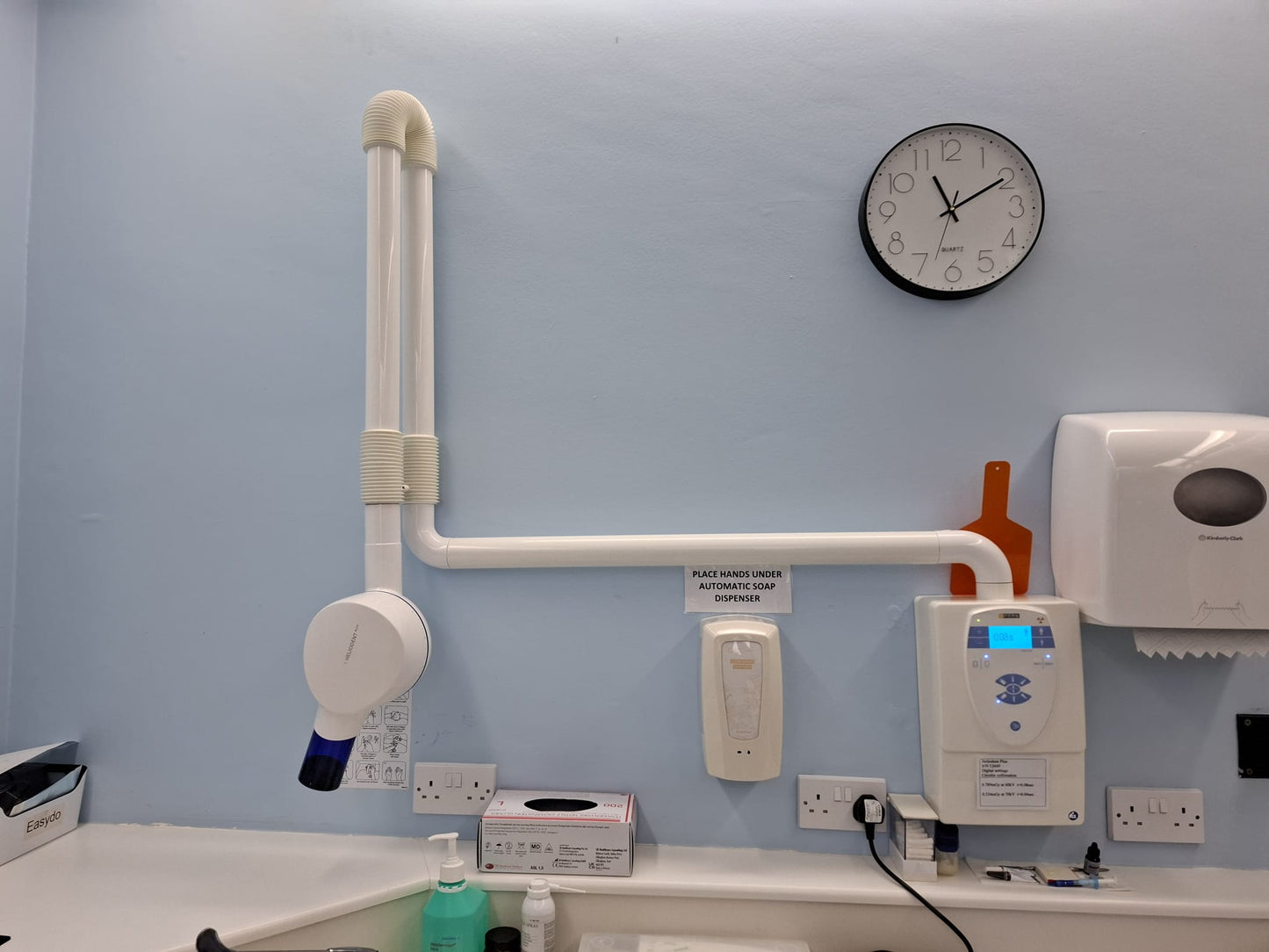 X-Ray - Siemens Dental Heliodont Unit with extra long arm (2.3m) and wall mounting plate (VIDEO clip attached!)
