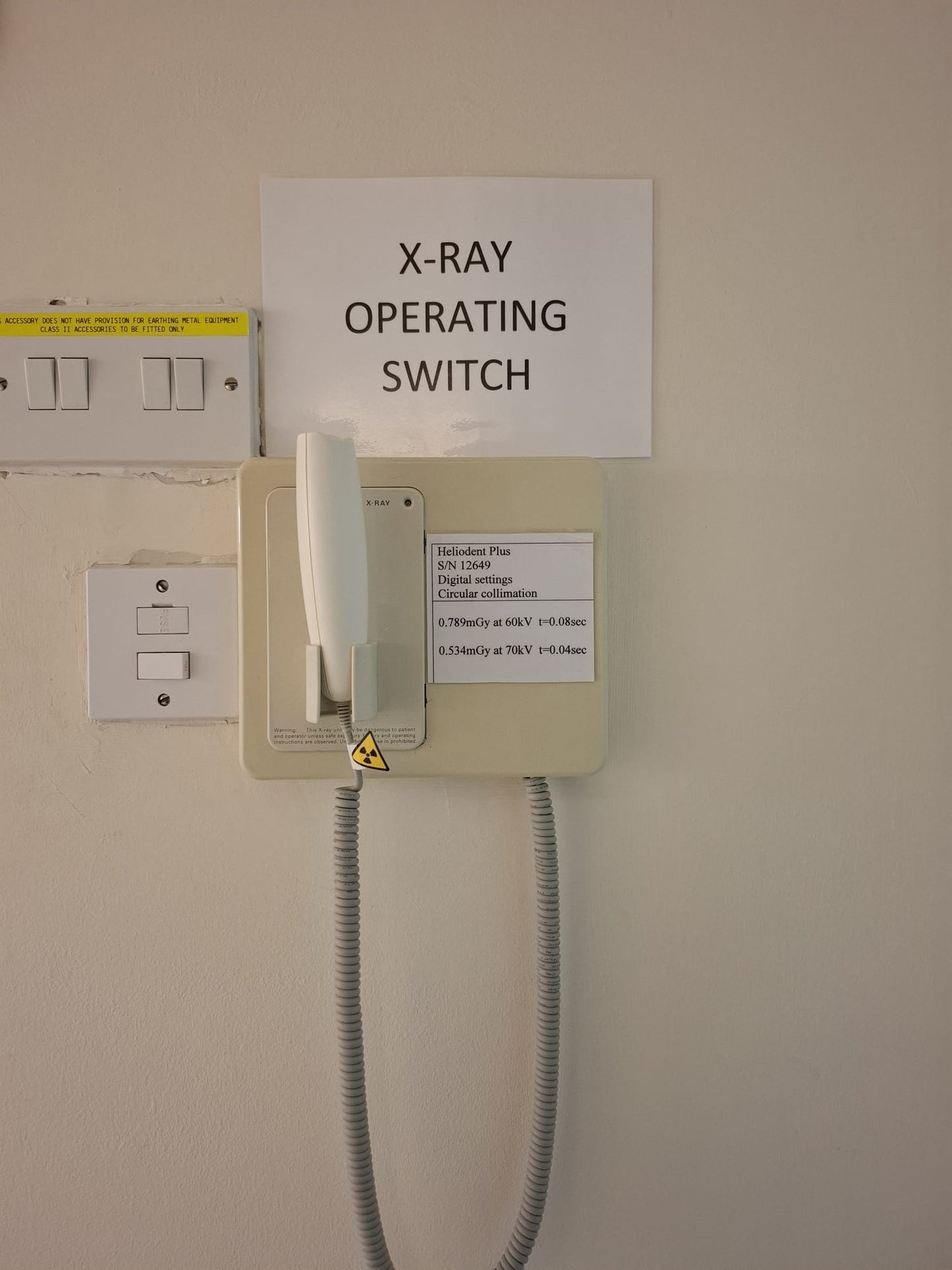 X-Ray - Siemens Dental Heliodont Unit with extra long arm (2.3m) and wall mounting plate (VIDEO clip attached!)