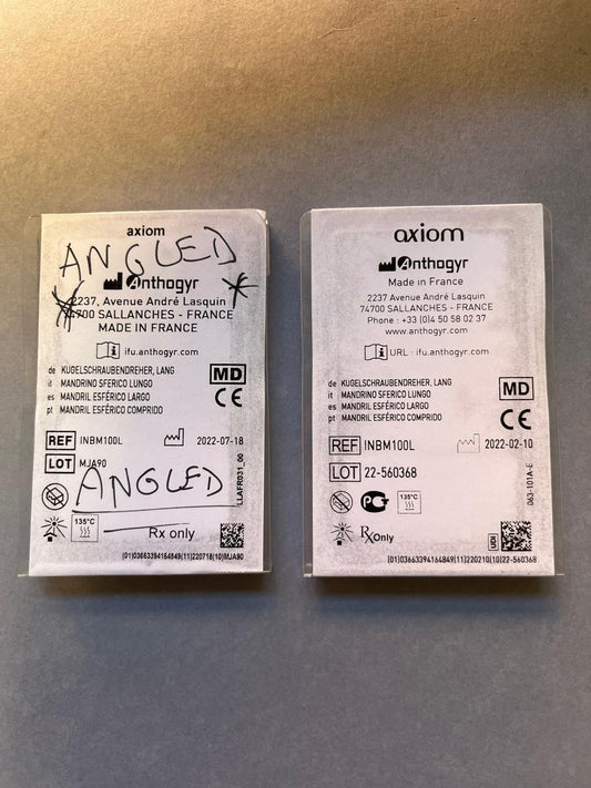 Axiom Anthrogyr - Ball Mandrel (long) x2